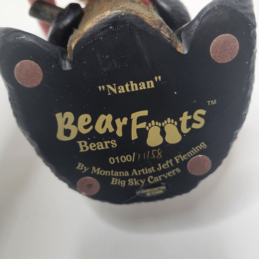Bearfoots Bears Big Sky Carvers Jeff Fleming "Nathan" - Picture 8 of 9